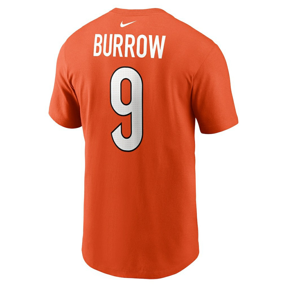 NFL Cincinnati Bengals Joe Burrow  Player Name & Number T-Shirt