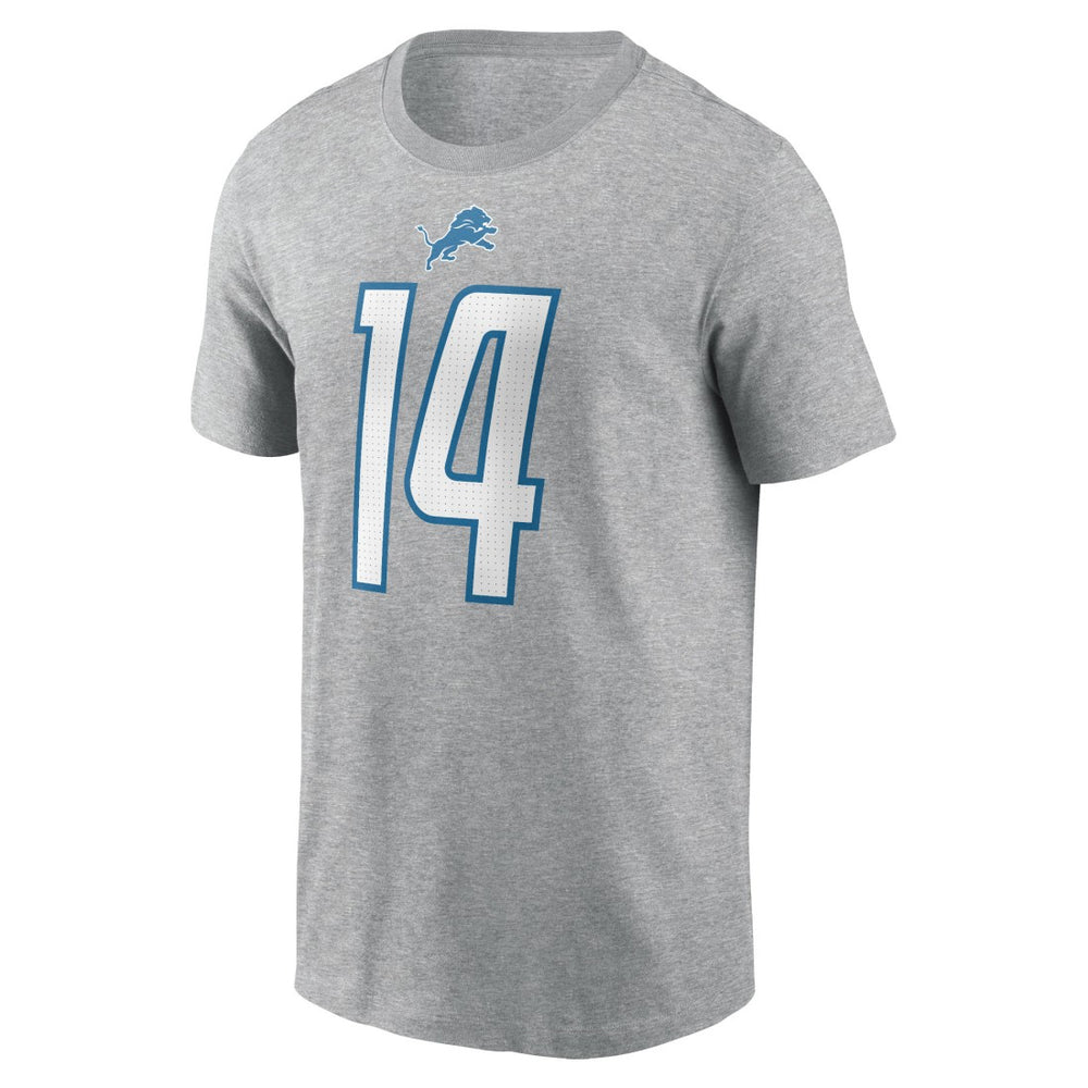 NFL Detroit Lions Amon-Ra St. Brown  Player Name & Number T-Shirt