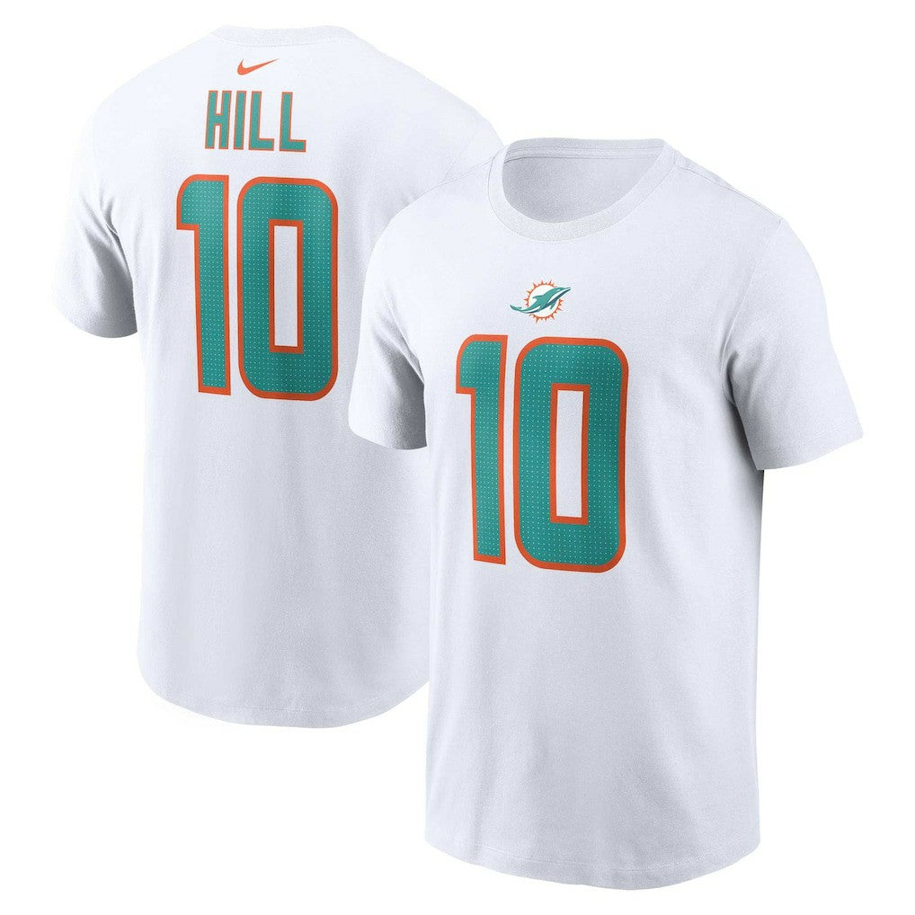 NFL Miami Dolphins Tyreek Hill  Player Name & Number T-Shirt