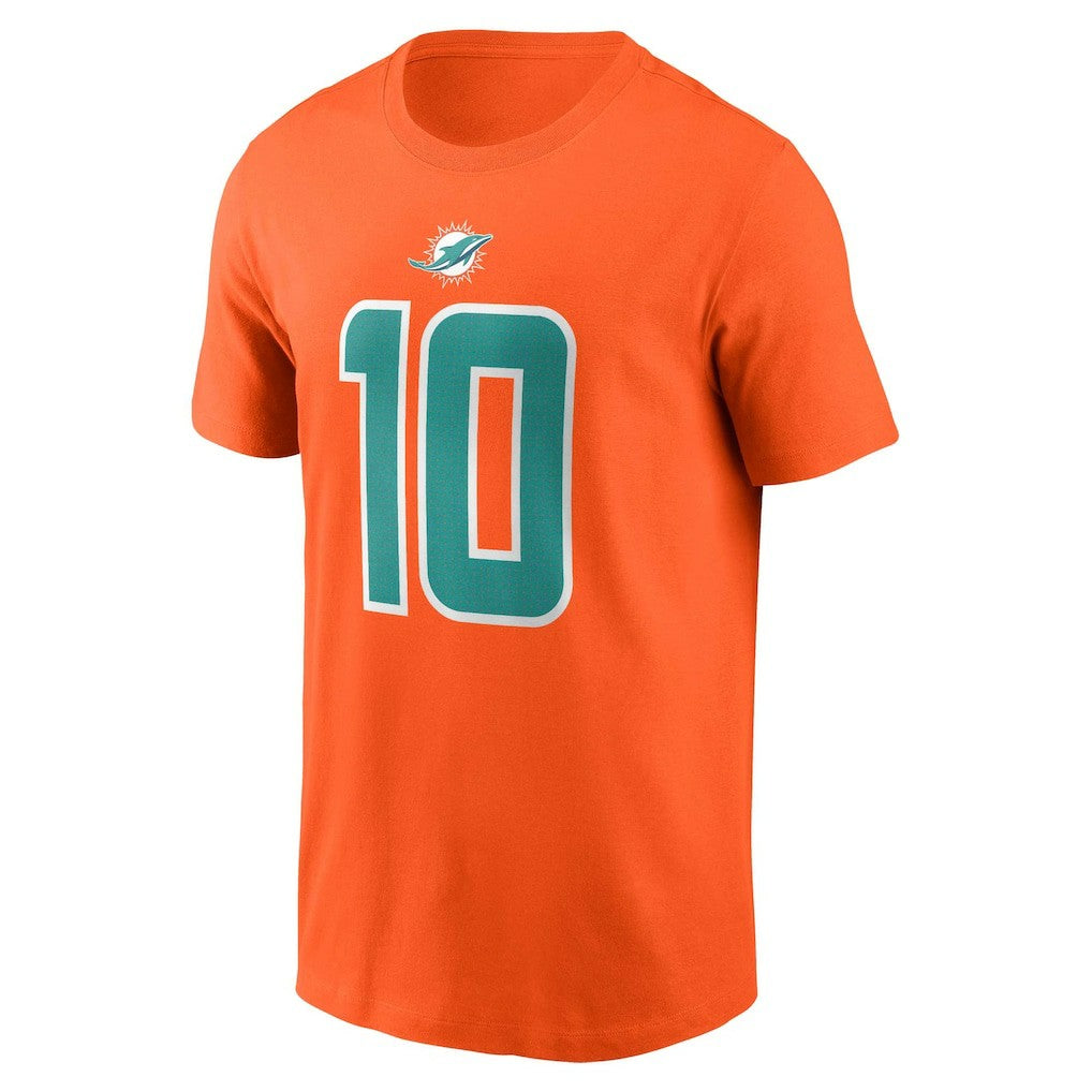 NFL Miami Dolphins Tyreek Hill  Player Name & Number T-Shirt