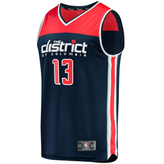 Jordan Poole Washington Wizards Fast Break Player Jersey - Statement Edition - Navy | Fanatics online