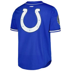 NFL Indianapolis Colts Anthony Richardson  Pro Standard Mesh Baseball Button-Up T-Shirt