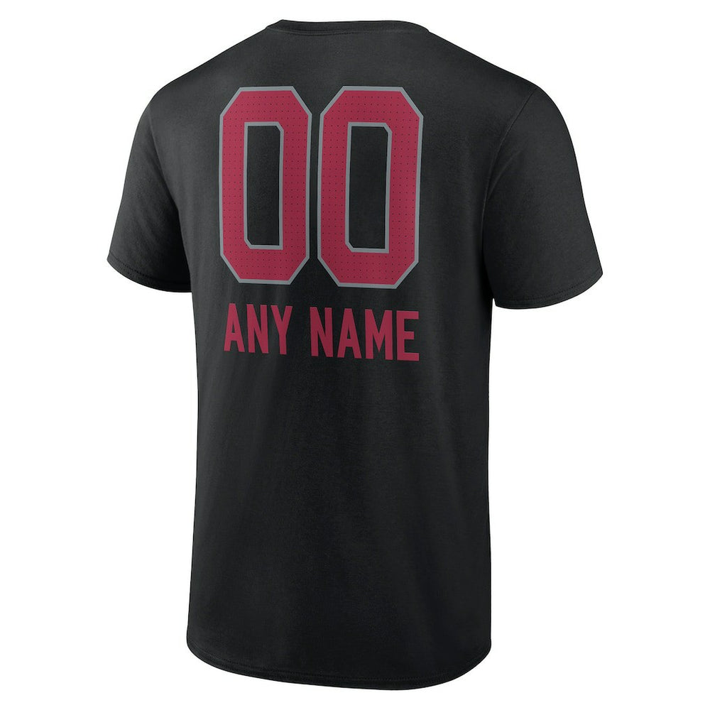 NFL Arizona Cardinals Personalized Name & Number Team Wordmark T-Shirt