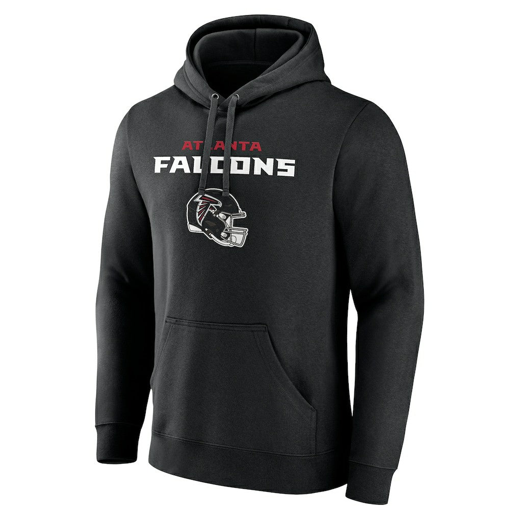 NFL Atlanta Falcons Personalized Name & Number Team Wordmark Pullover Hoodie