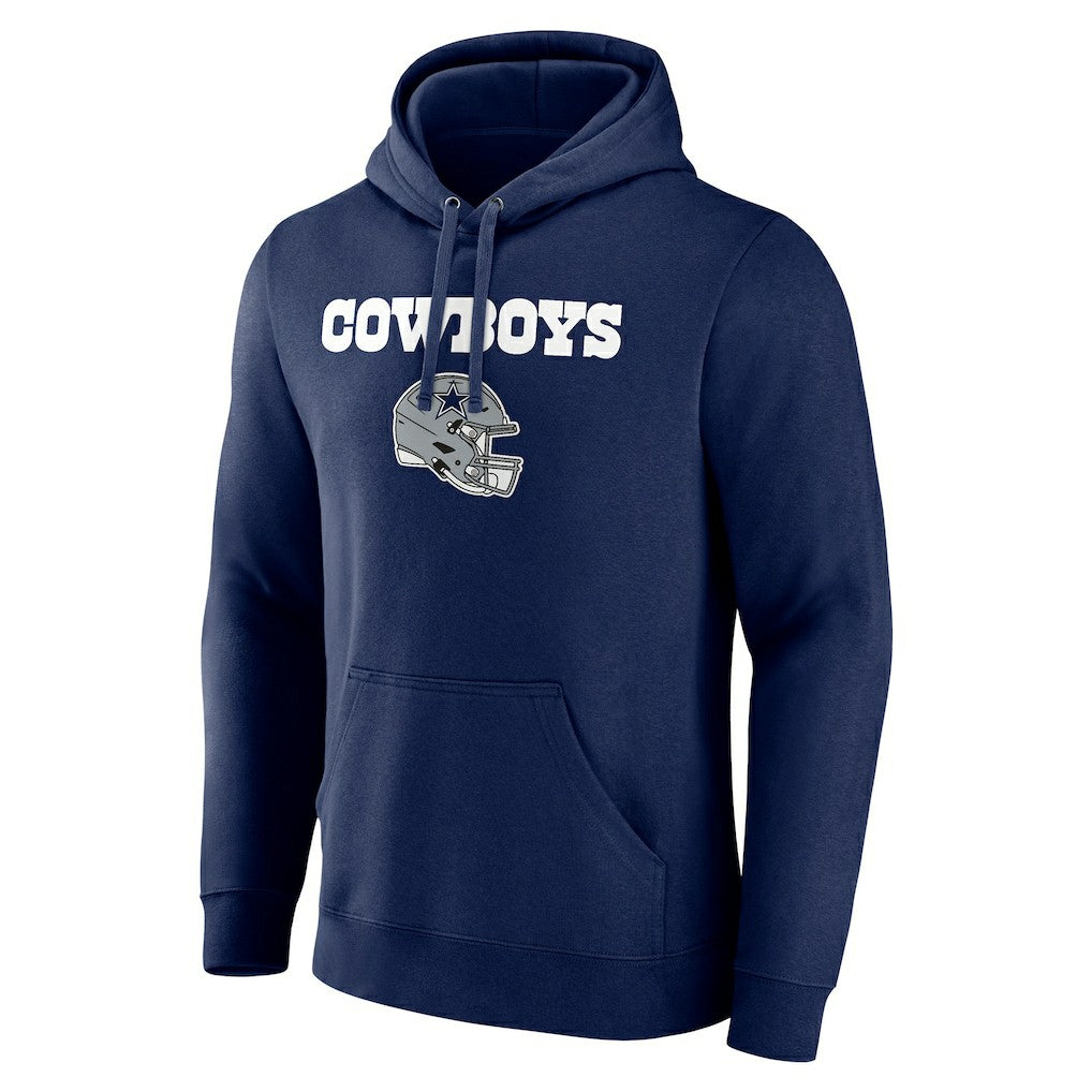NFL Dallas Cowboys Personalized Name & Number Team Wordmark Pullover Hoodie