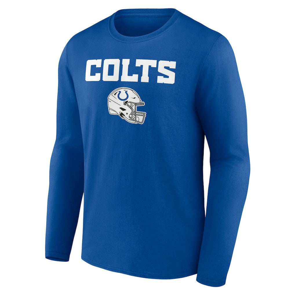 NFL Indianapolis Colts Personalized Name & Number Team Wordmark Long Sleeve T-Shirt