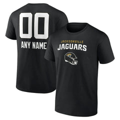 NFL Jacksonville Jaguars Personalized Name & Number Team Wordmark T-Shirt