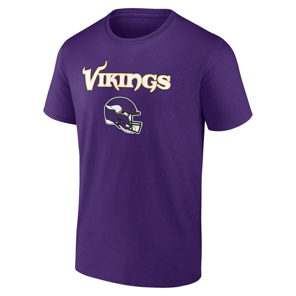 NFL Minnesota Vikings Personalized Name & Number Team Wordmark T-Shirt