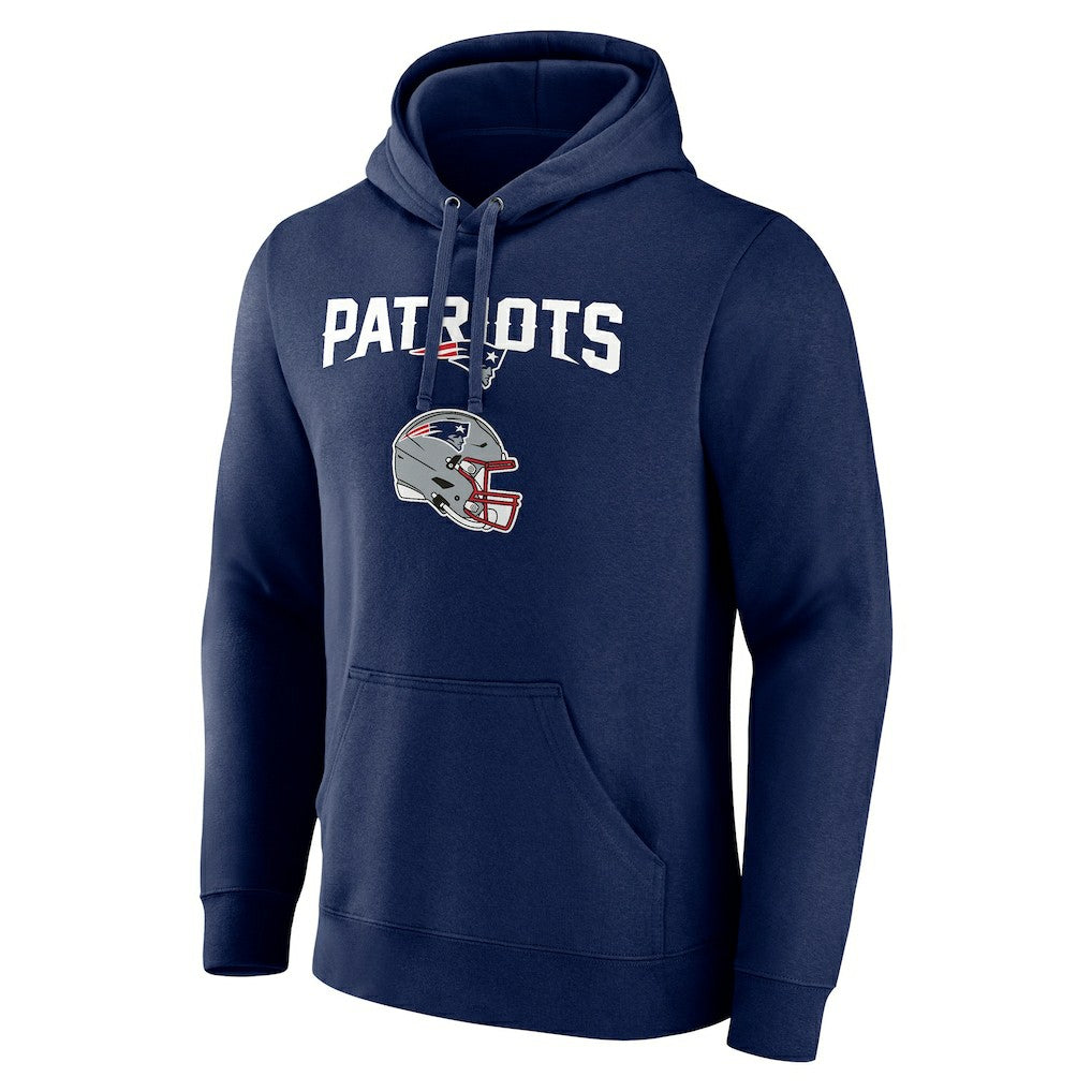 NFL New England Patriots Personalized Name & Number Team Wordmark Pullover Hoodie