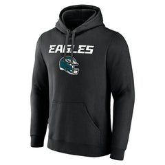 NFL Philadelphia Eagles Personalized Name & Number Team Wordmark Pullover Hoodie