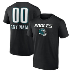NFL Philadelphia Eagles Personalized Name & Number Team Wordmark T-Shirt