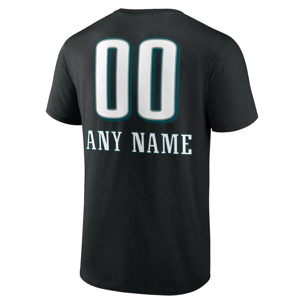 NFL Philadelphia Eagles Personalized Name & Number Team Wordmark T-Shirt