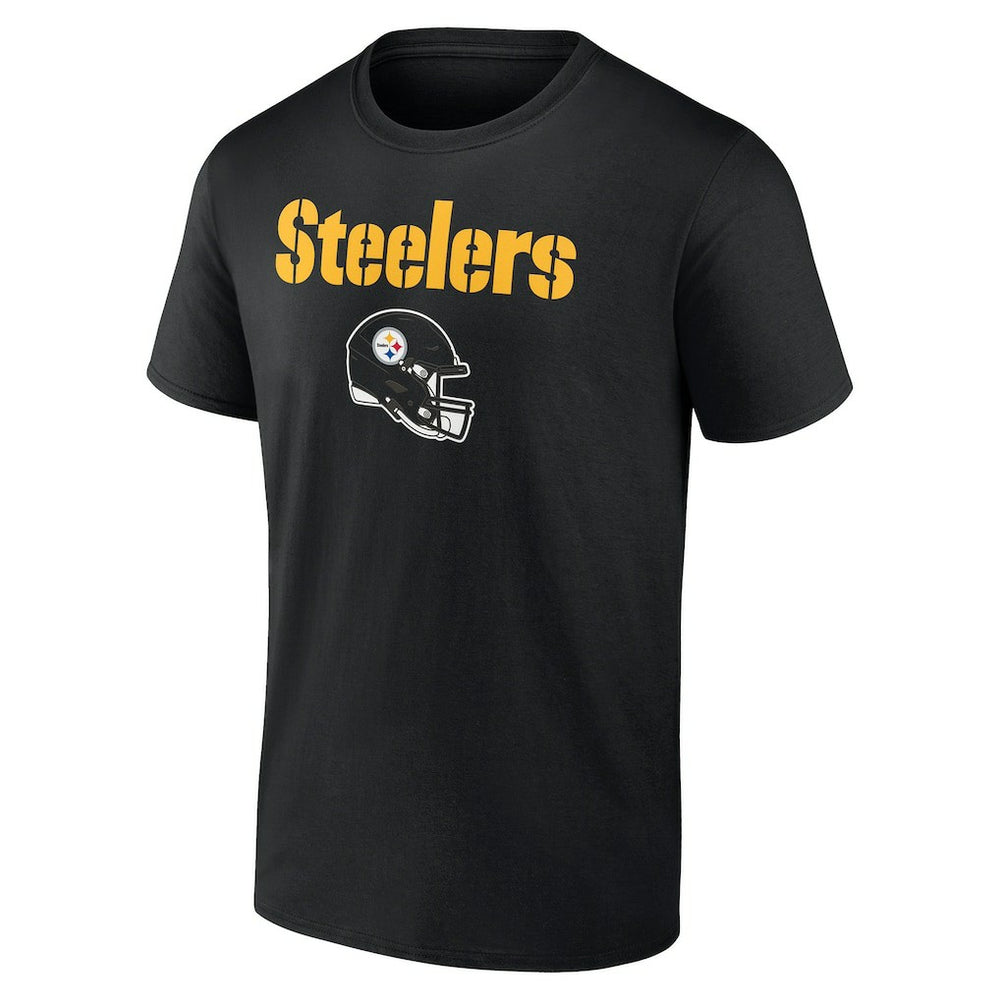 NFL Pittsburgh Steelers Personalized Name & Number Team Wordmark T-Shirt