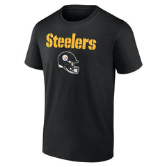 NFL Pittsburgh Steelers Personalized Name & Number Team Wordmark T-Shirt