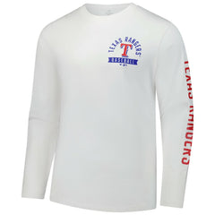 Texas Rangers Press Box Long Sleeve T-Shirt - White