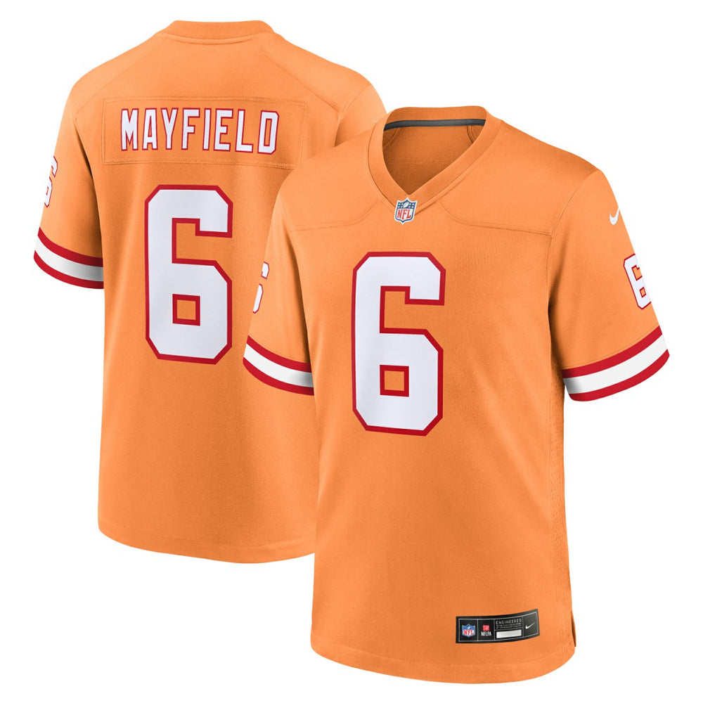 NFL Tampa Bay Buccaneers Baker Mayfield  Throwback Game Jersey