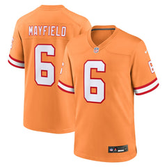 NFL Tampa Bay Buccaneers Baker Mayfield  Throwback Game Jersey