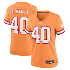 NFL Tampa Bay Buccaneers Mike Alstott  Women's Throwback Game Jersey