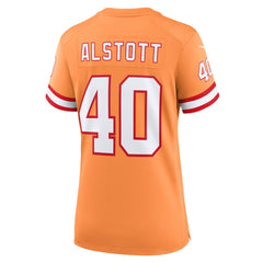 NFL Tampa Bay Buccaneers Mike Alstott  Women's Throwback Game Jersey