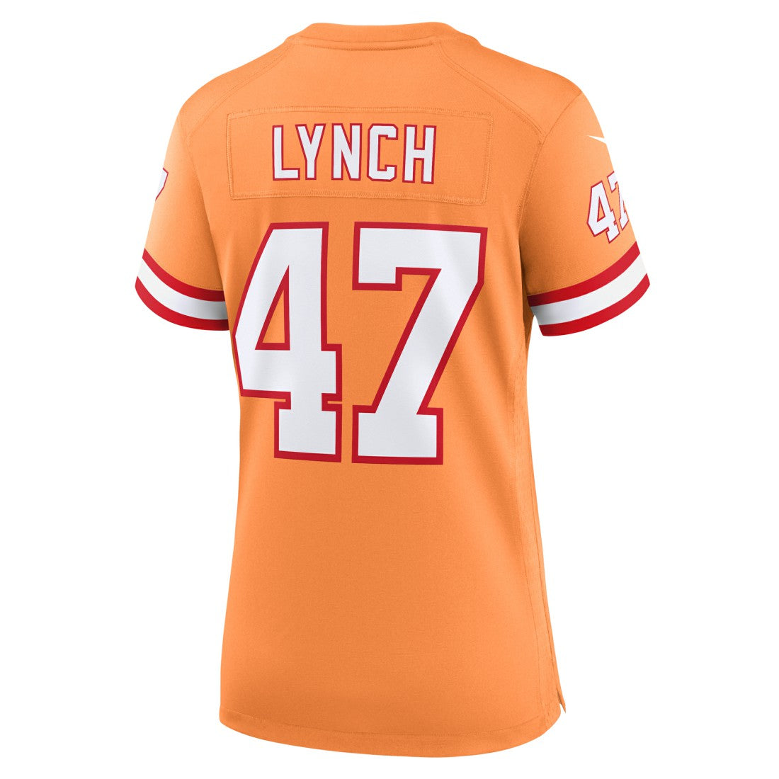 NFL Tampa Bay Buccaneers John Lynch  Women's Throwback Game Jersey