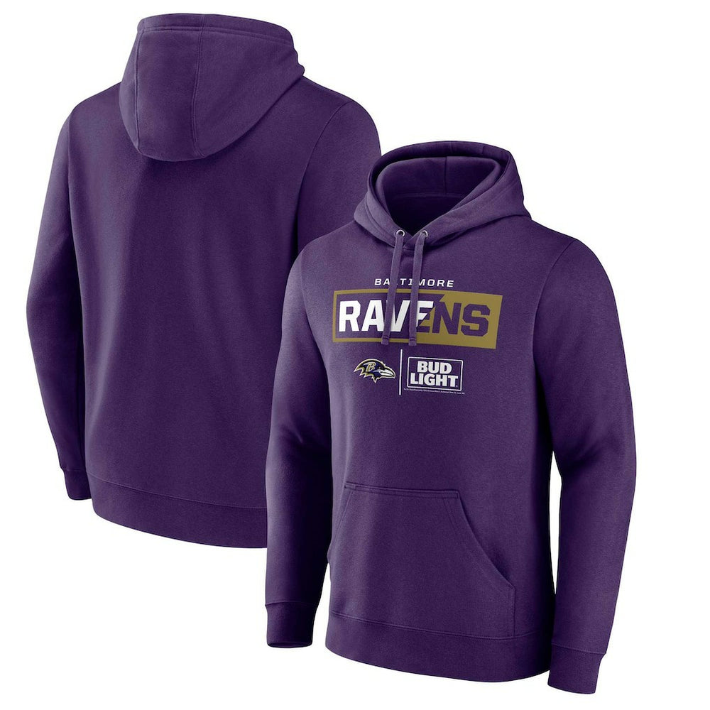 NFL Baltimore Ravens NFL x Bud Light Pullover Hoodie