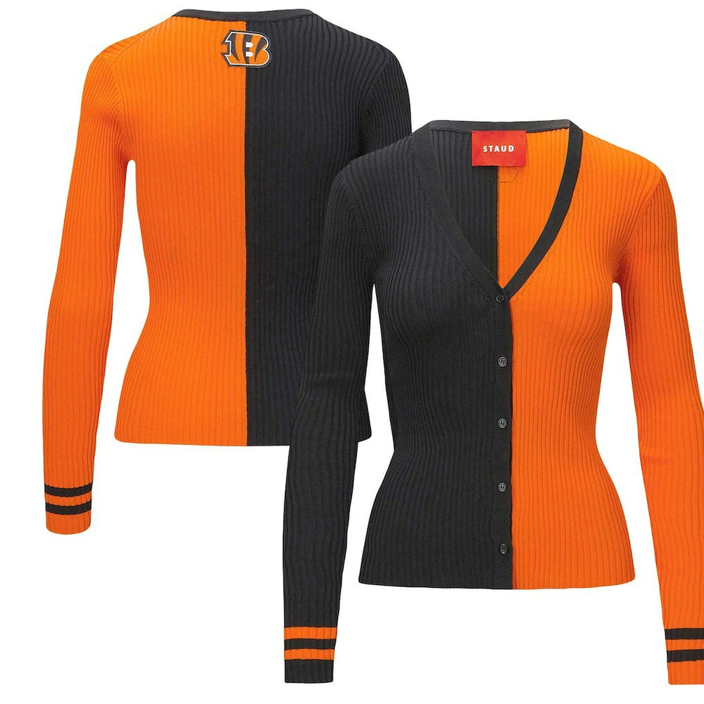 NFL Cincinnati Bengals STAUD Women's Cargo Sweater
