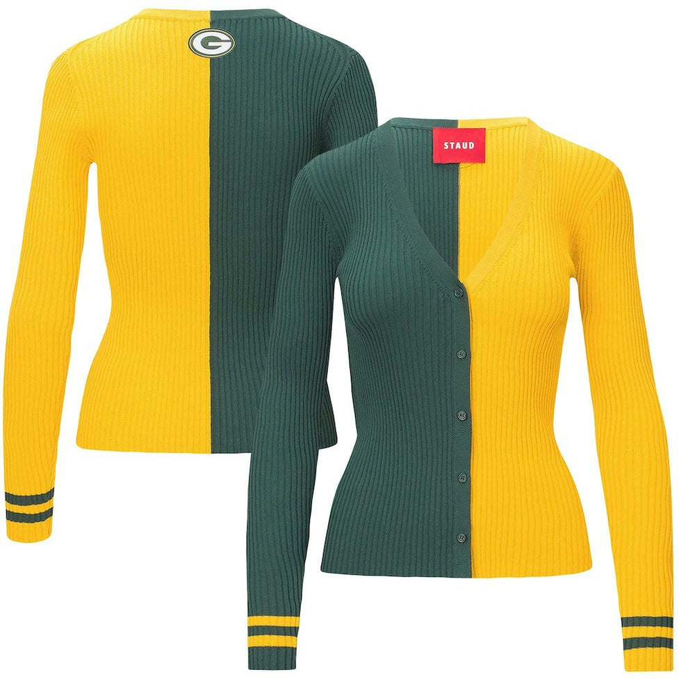 NFL Green Bay Packers STAUD Women's Cargo Sweater