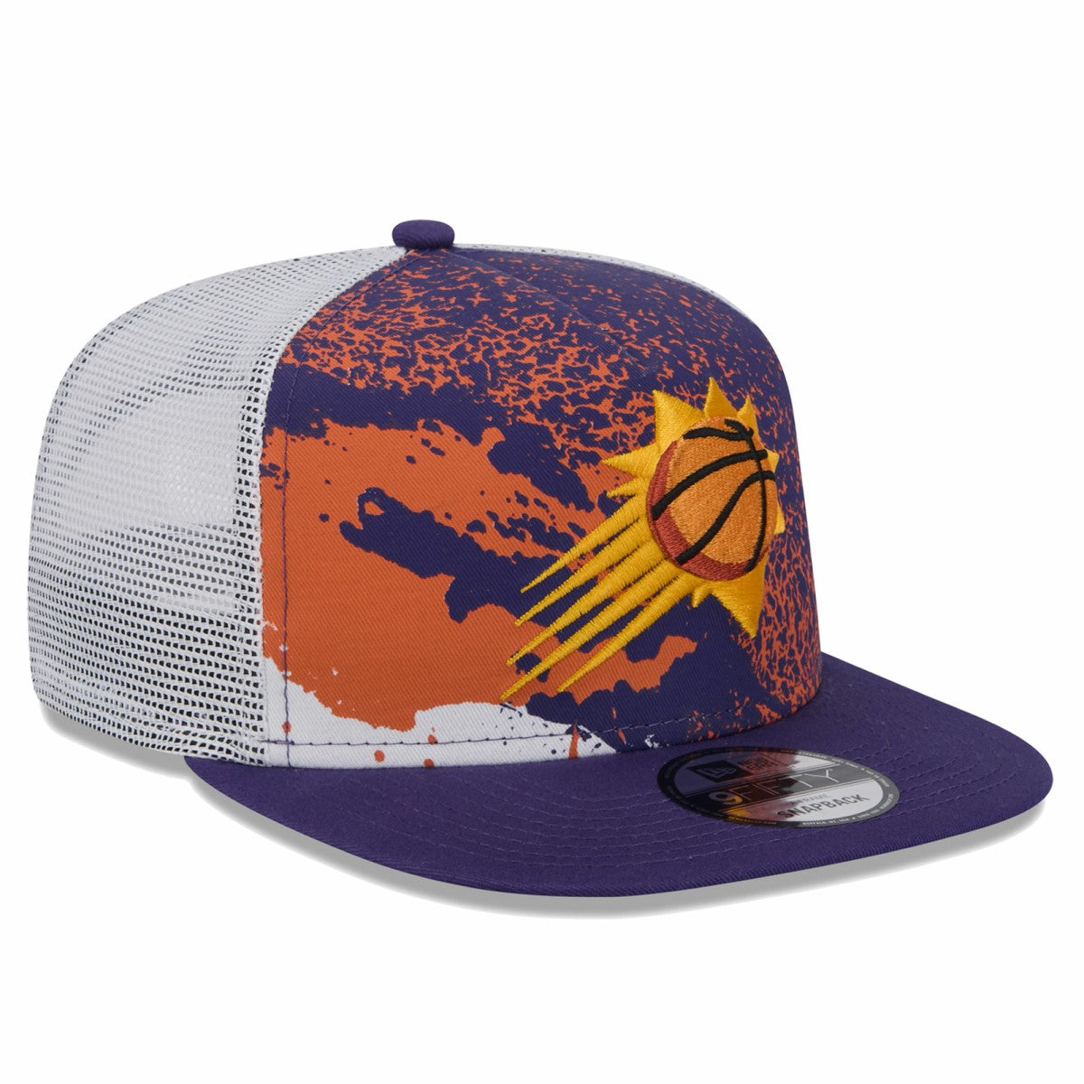 Phoenix Suns Court Sport Speckle 9FIFTY Snapback Hat - Purple | New Era cheap