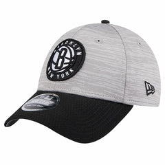 Brooklyn Nets Active Digi-Tech Two-Tone 9FORTY Adjustable Hat - Heather Gray/Black | New Era shop