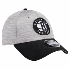Brooklyn Nets Active Digi-Tech Two-Tone 9FORTY Adjustable Hat - Heather Gray/Black | New Era shop