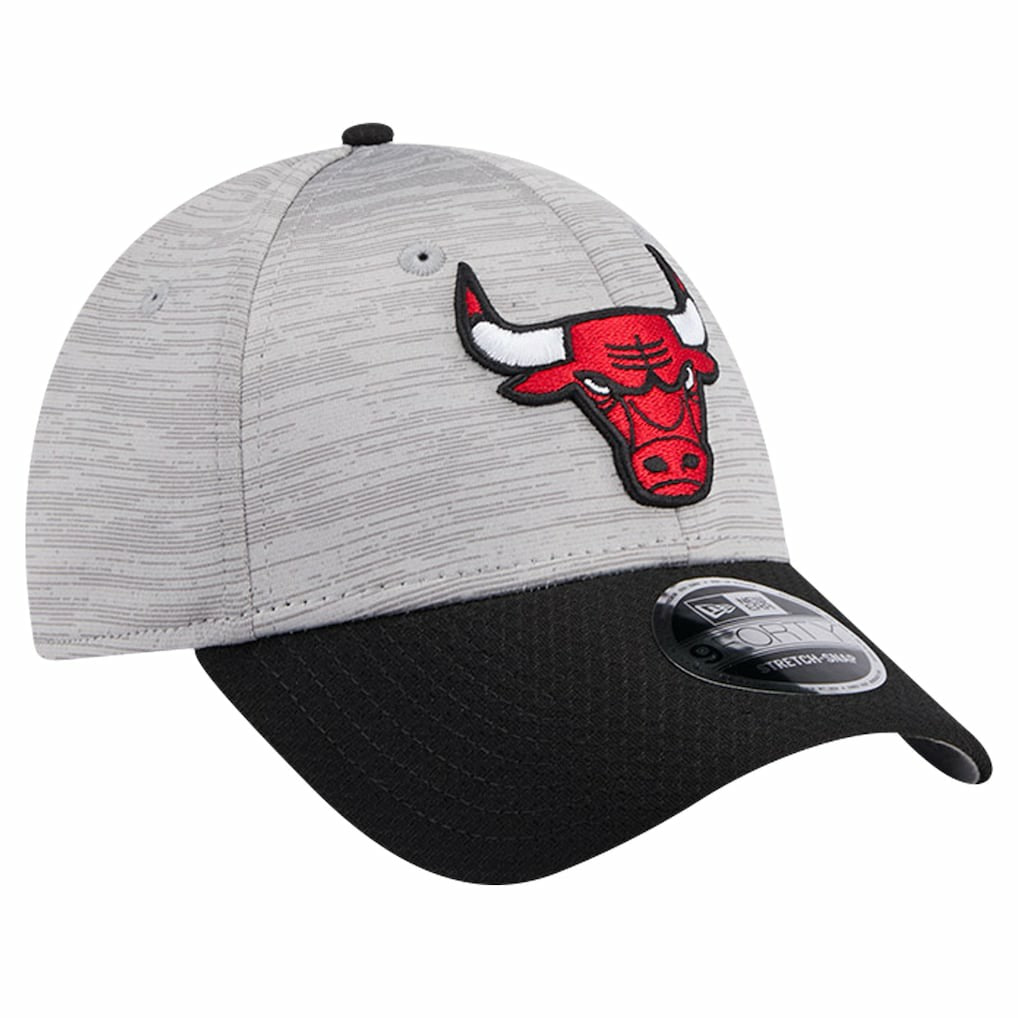 Chicago Bulls Active Digi-Tech Two-Tone 9FORTY Adjustable Hat - Heather Gray/Black | New Era discount