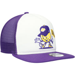 Los Angeles Lakers Youth Court Sport Mascot 9FIFTY Snapback Hat - White/Purple | New Era for sale