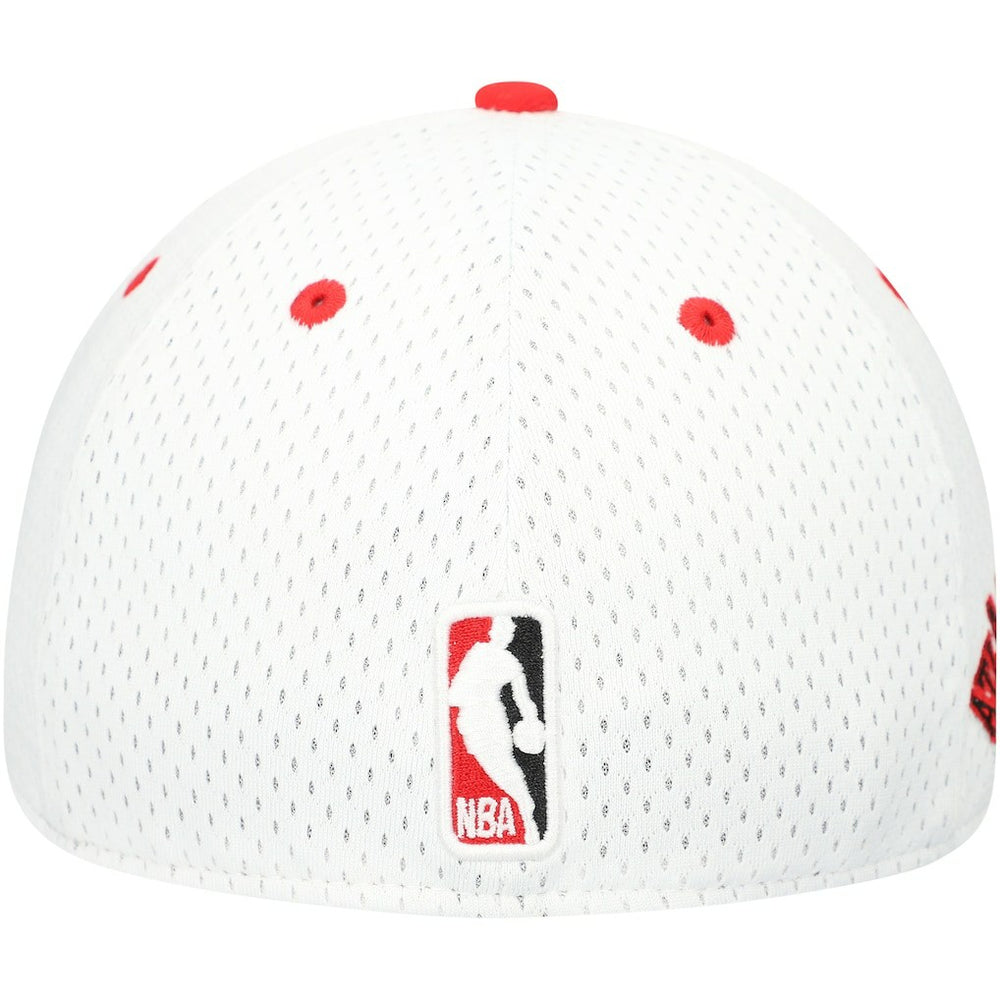 Atlanta Hawks Throwback 2Tone 59FIFTY Fitted Hat - White/Red | New Era cheap