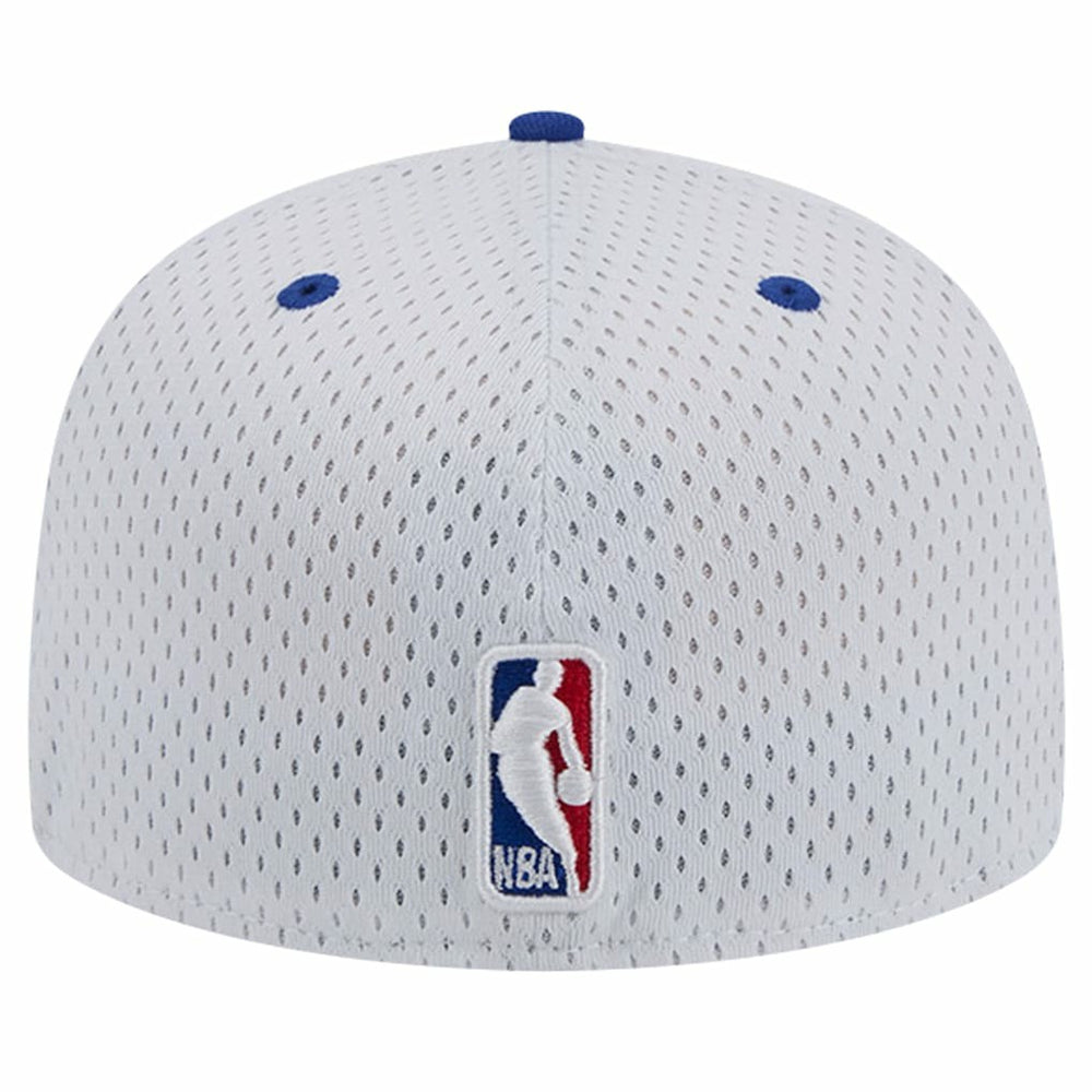 Philadelphia 76ers Throwback 2Tone 59FIFTY Fitted Hat - White/Royal | New Era sale
