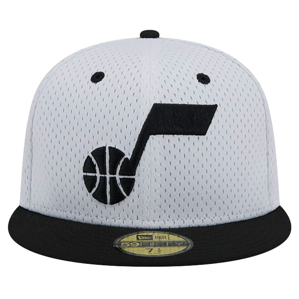 Utah Jazz Throwback 2Tone 59FIFTY Fitted Hat - White/Black | New Era online