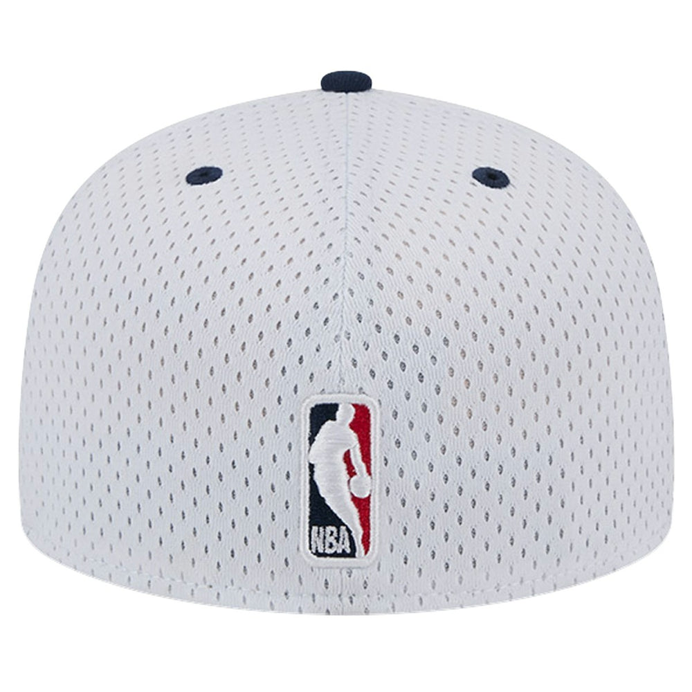 Washington Wizards Throwback 2Tone 59FIFTY Fitted Hat - White/Navy | New Era for sale