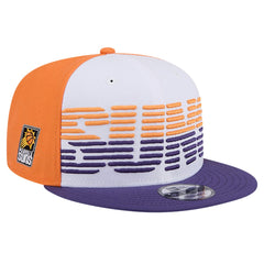 Phoenix Suns Throwback Gradient Tech Font 9FIFTY Snapback Hat - White/Purple | New Era on sale