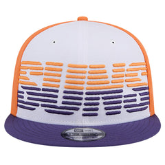 Phoenix Suns Throwback Gradient Tech Font 9FIFTY Snapback Hat - White/Purple | New Era on sale