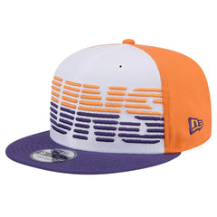 Phoenix Suns Throwback Gradient Tech Font 9FIFTY Snapback Hat - White/Purple | New Era on sale