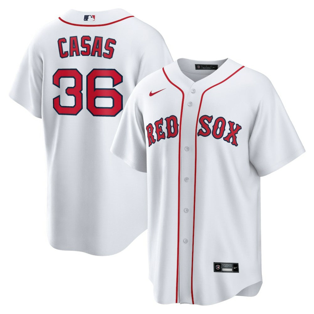 Triston Casas Boston Red Sox Home Replica Jersey - White | Nike