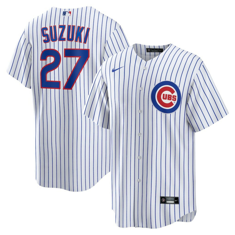 Seiya Suzuki Chicago Cubs Home Replica Jersey - White | Nike