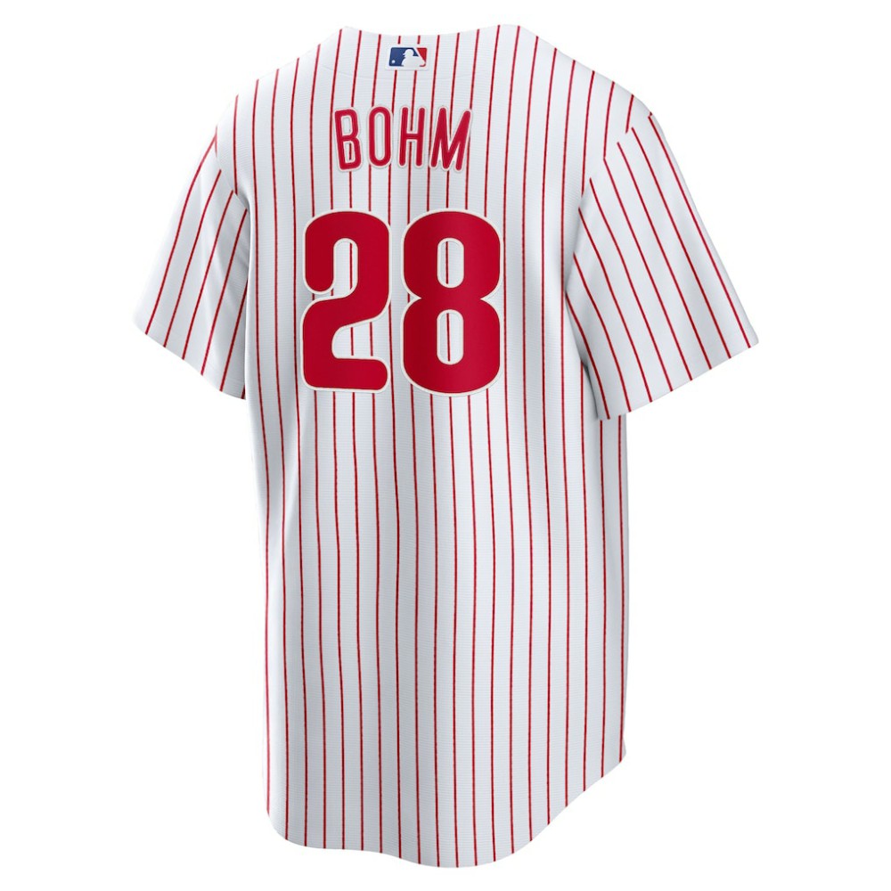 Alec Bohm Philadelphia Phillies Replica Player Jersey - White | Nike