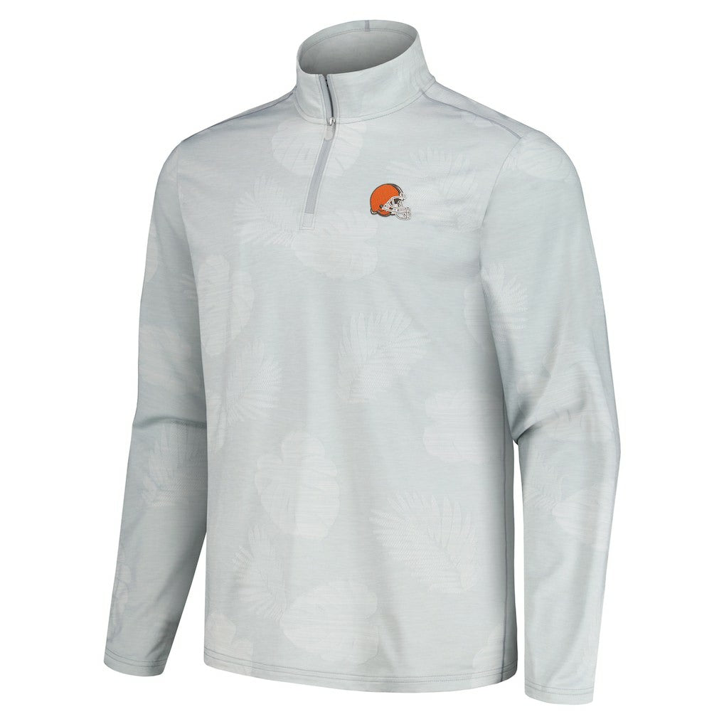 NFL Cleveland Browns Delray Frond IslandZone Half-Zip Sweatshirt