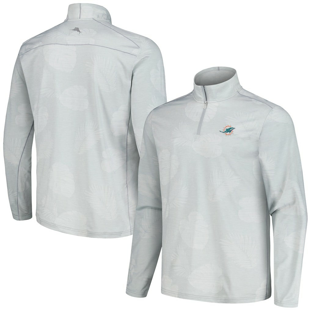NFL Miami Dolphins Delray Frond IslandZone Half-Zip Sweatshirt