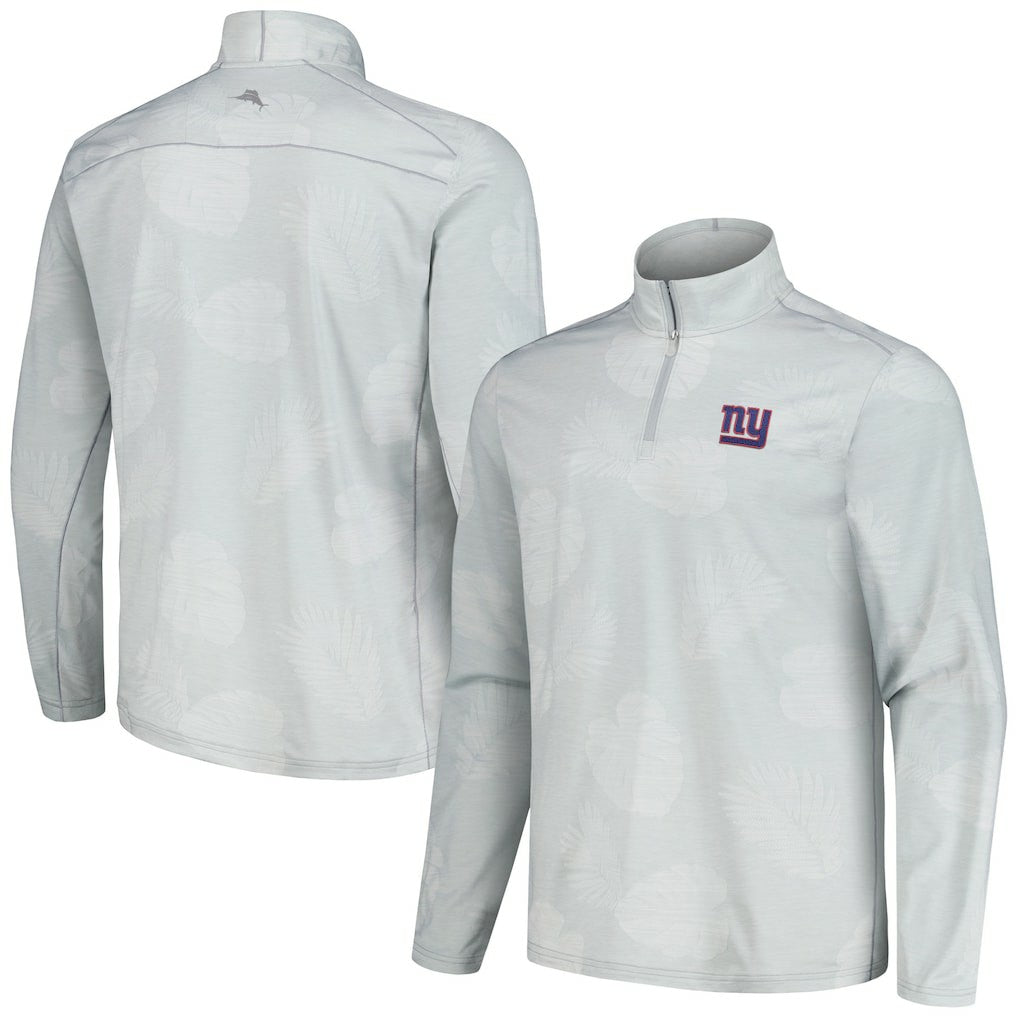 NFL New York Giants Delray Frond IslandZone Half-Zip Sweatshirt