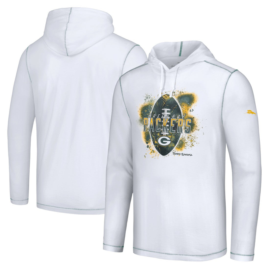 NFL Green Bay Packers Graffiti Touchdown Pullover Hoodie