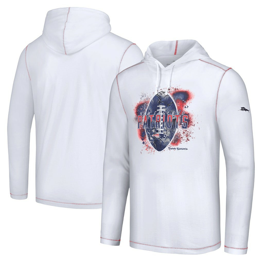 NFL New England Patriots Graffiti Touchdown Pullover Hoodie