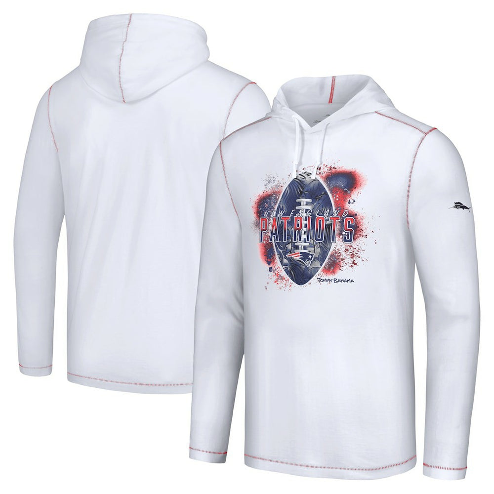 NFL New England Patriots Graffiti Touchdown Pullover Hoodie