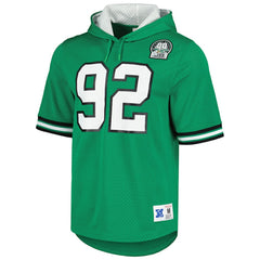 NFL Philadelphia Eagles Reggie White  Retired Player Name & Number Mesh Hoodie T-Shirt