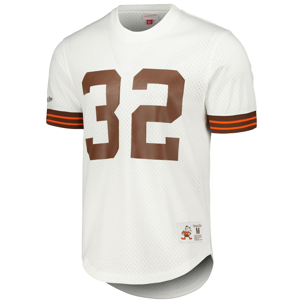 NFL Cleveland Browns Jim Brown  Retired Player Name & Number Mesh Top